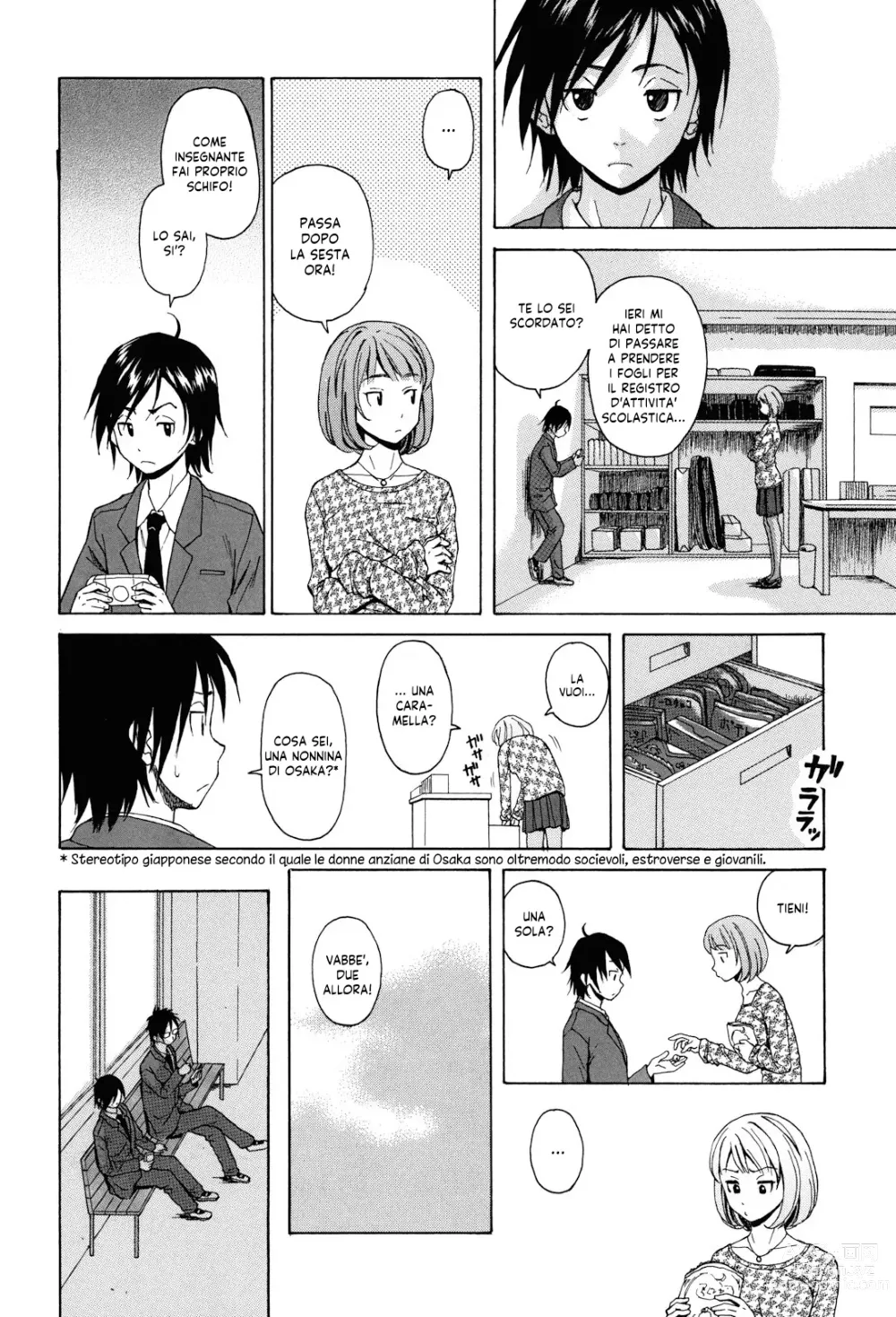 Page 9 of manga Sei Gentilmente Desiderato dalla tua Prof (decensored)