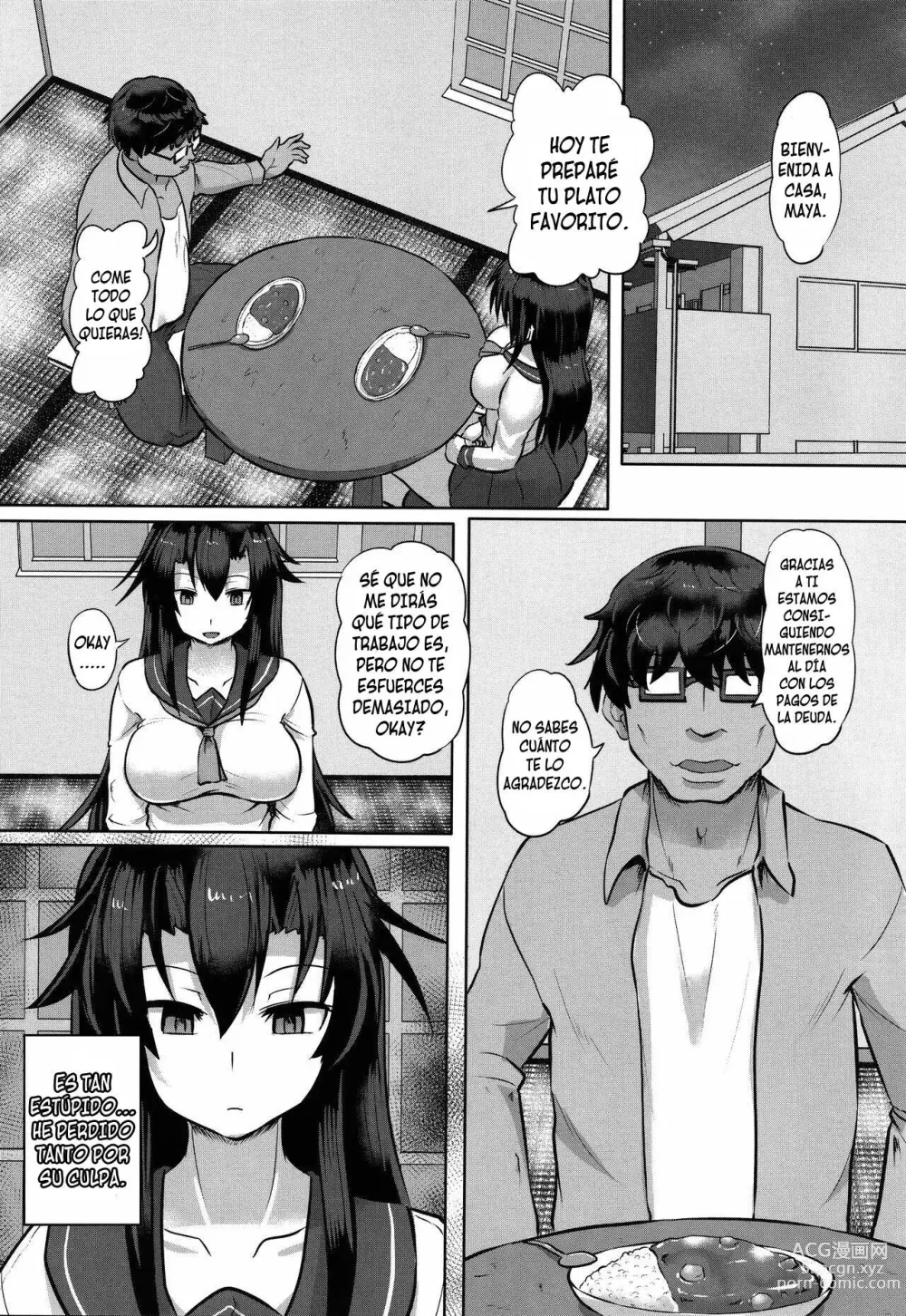 Page 28 of manga El registro de una chica de instituto que salda sus deudas con una violación 1-3