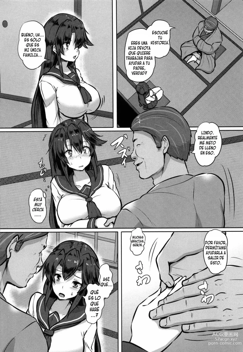 Page 4 of manga El registro de una chica de instituto que salda sus deudas con una violación 1-3