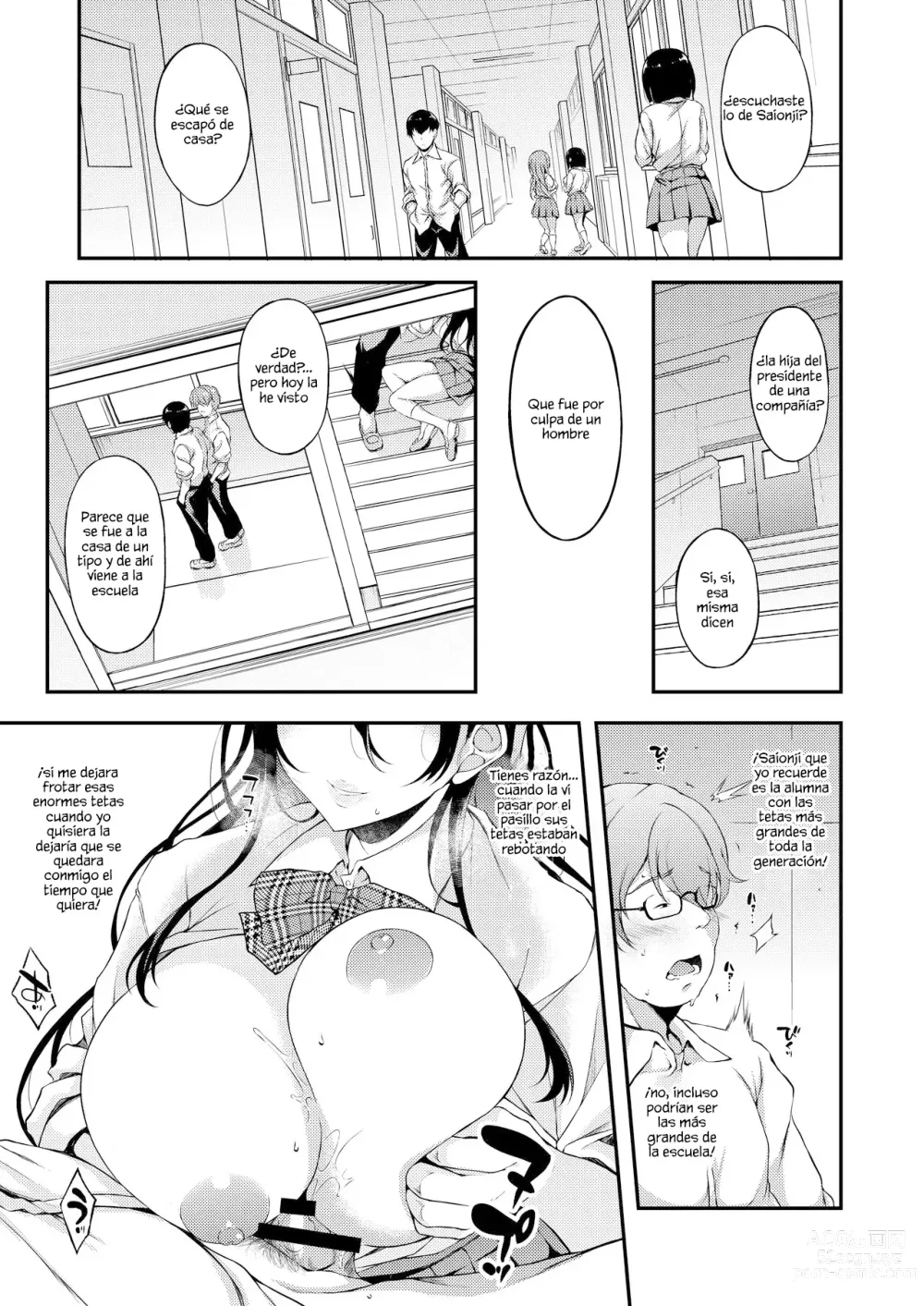 Page 4 of doujinshi Iede JK-chan o Tomete Agetara Boku no Ie ga Yaribeya ni 1-3
