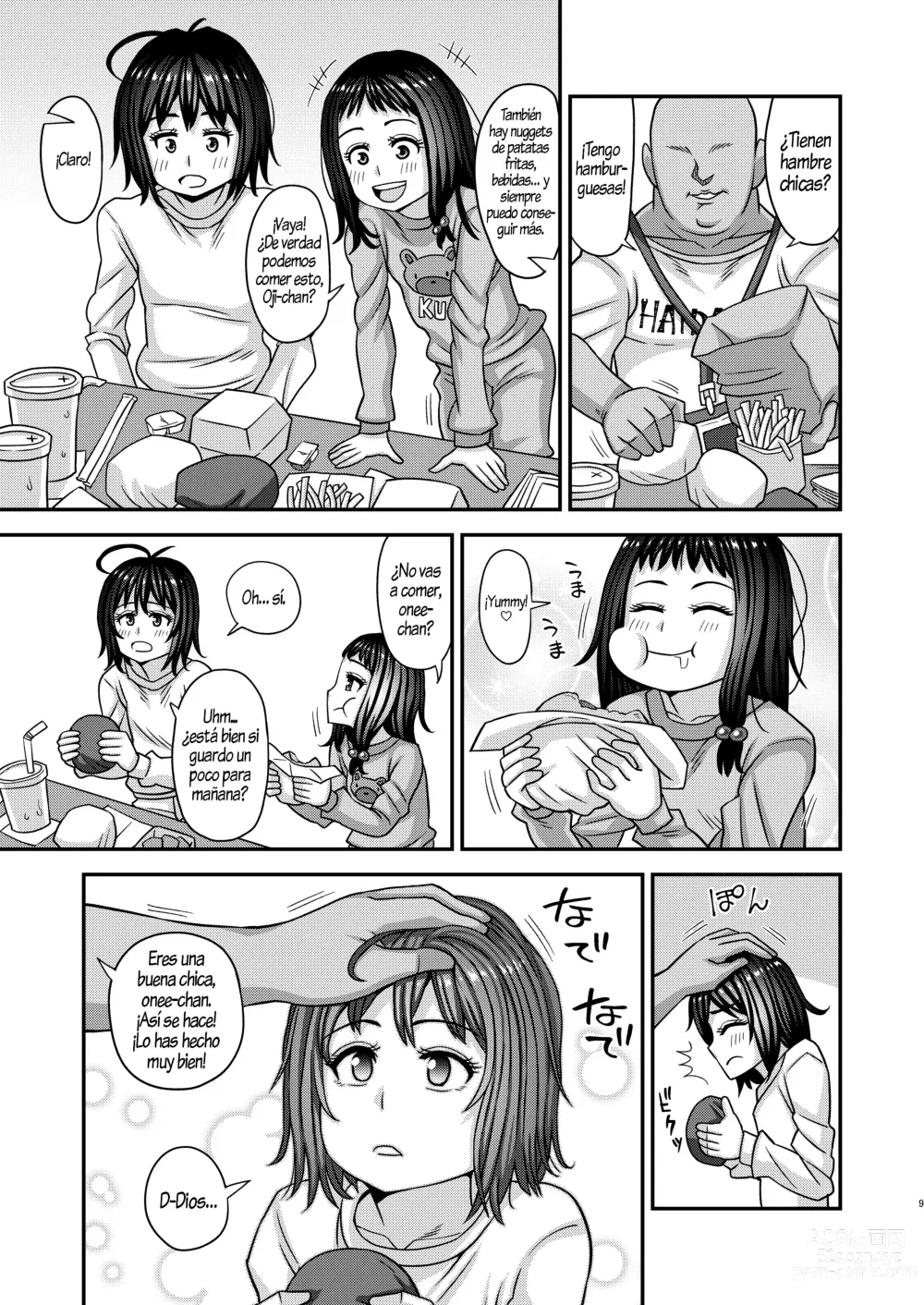 Page 7 of doujinshi Jouhou Kaihen Lolicon Oji-san 3