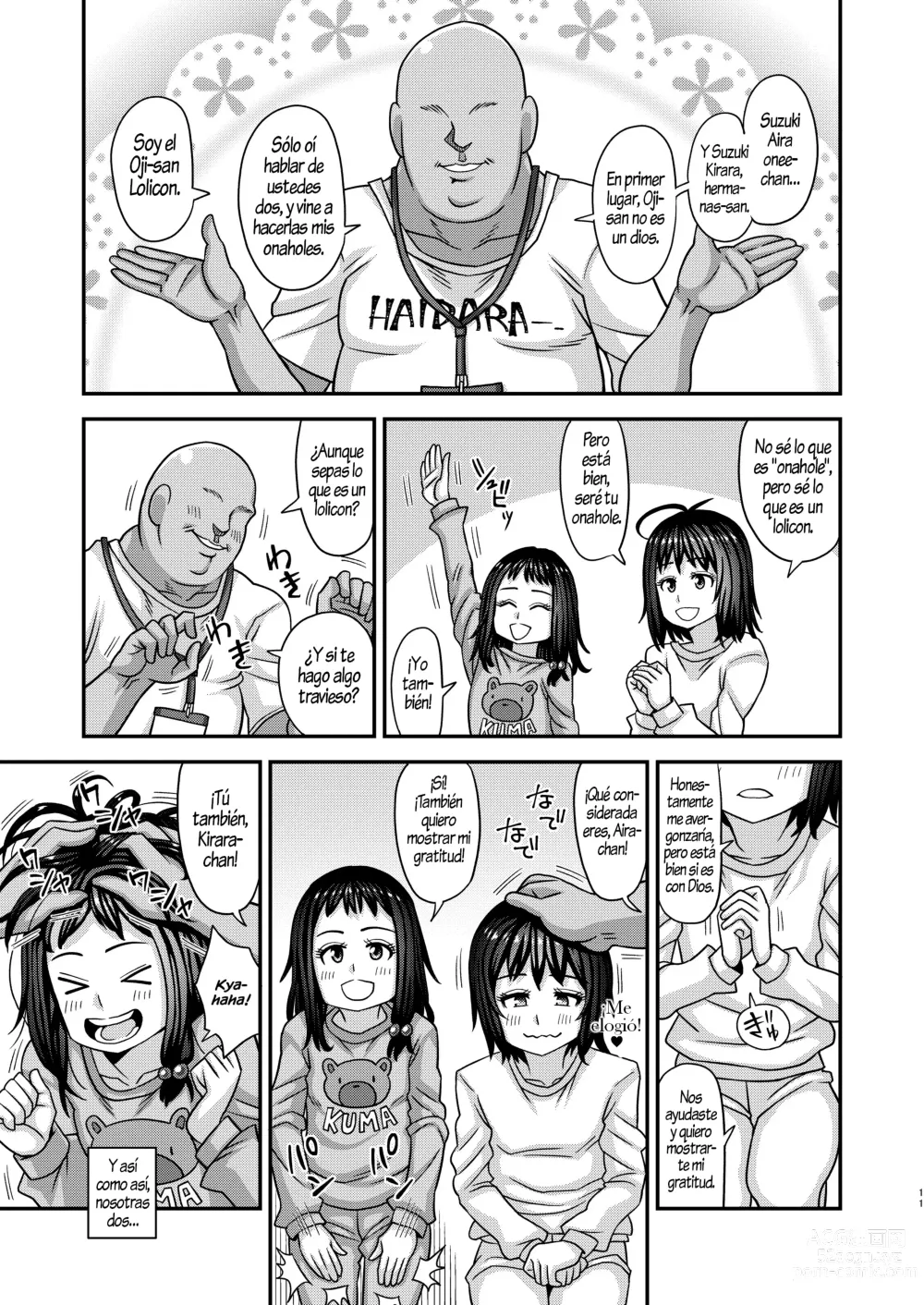Page 9 of doujinshi Jouhou Kaihen Lolicon Oji-san 3