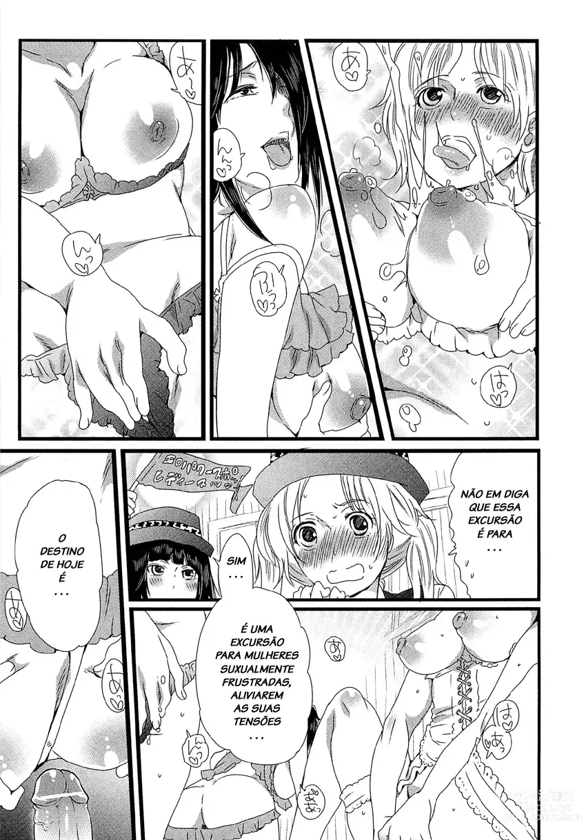 Page 13 of manga Himitsu no Bus Tour ~Boku no Bus Guide Nisshi~