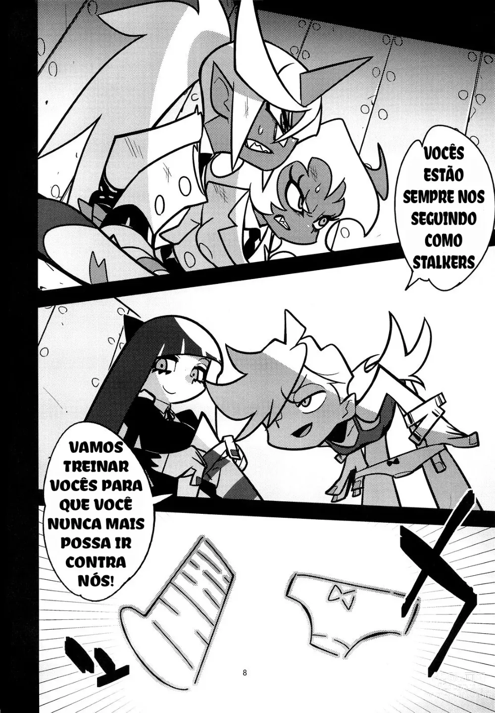 Page 8 of doujinshi Oshioki! Demon Sisters