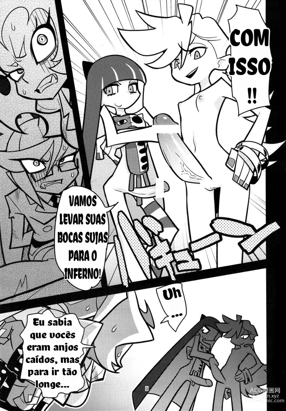 Page 9 of doujinshi Oshioki! Demon Sisters