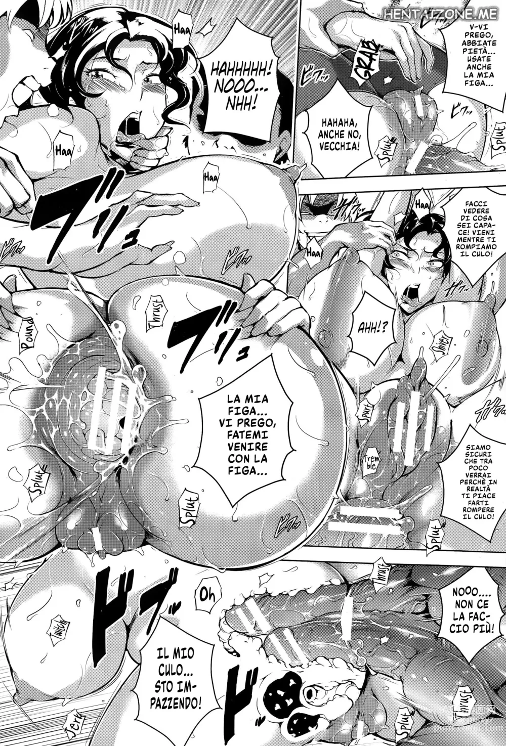 Page 16 of manga Un Viaggio Molesto