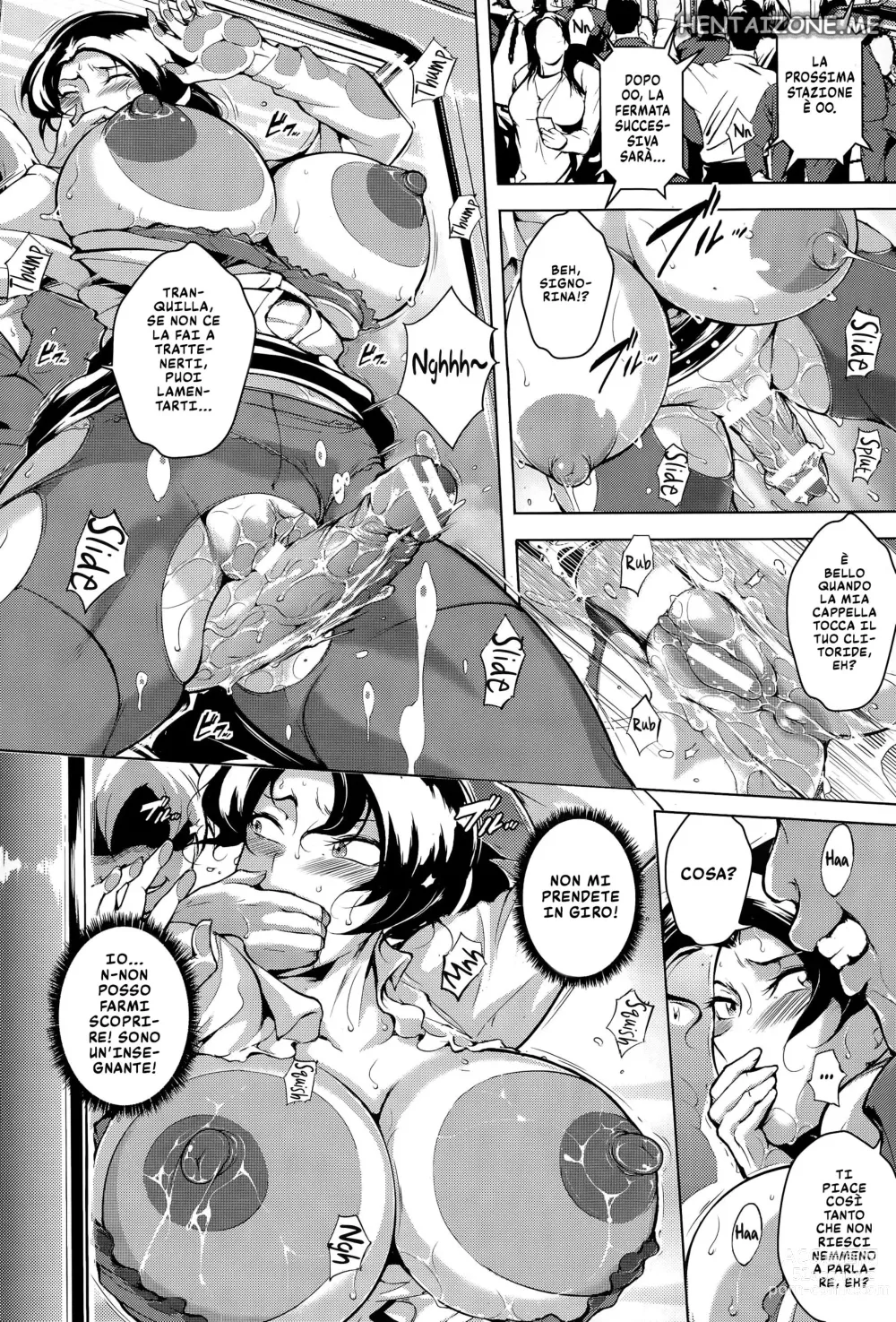 Page 6 of manga Un Viaggio Molesto