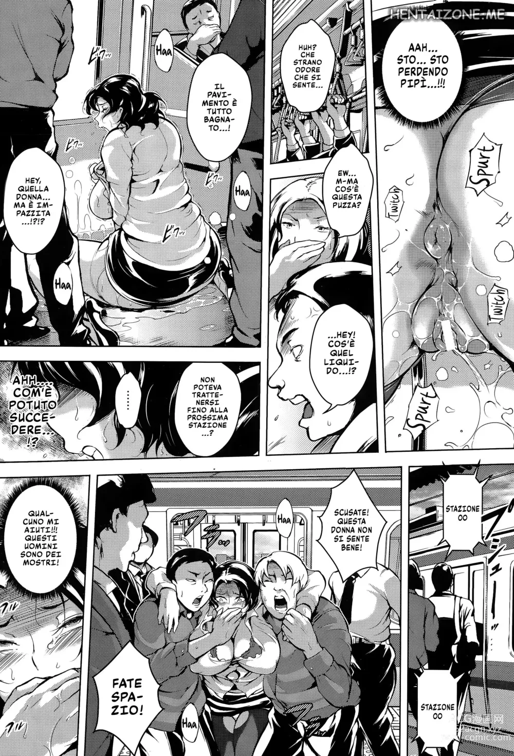 Page 9 of manga Un Viaggio Molesto