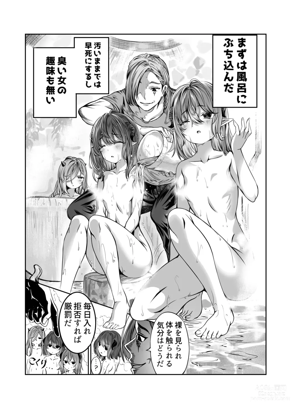 Page 3 of doujinshi Dorei o Choukyou shite Harem Tsukuru ~Sodateta Dorei-tachi to Junai Harem H suru made no Hanashi~ Manga Ban