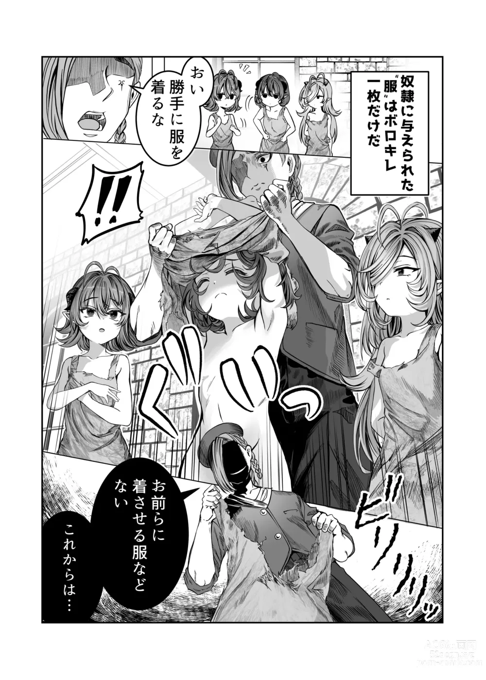 Page 8 of doujinshi Dorei o Choukyou shite Harem Tsukuru ~Sodateta Dorei-tachi to Junai Harem H suru made no Hanashi~ Manga Ban