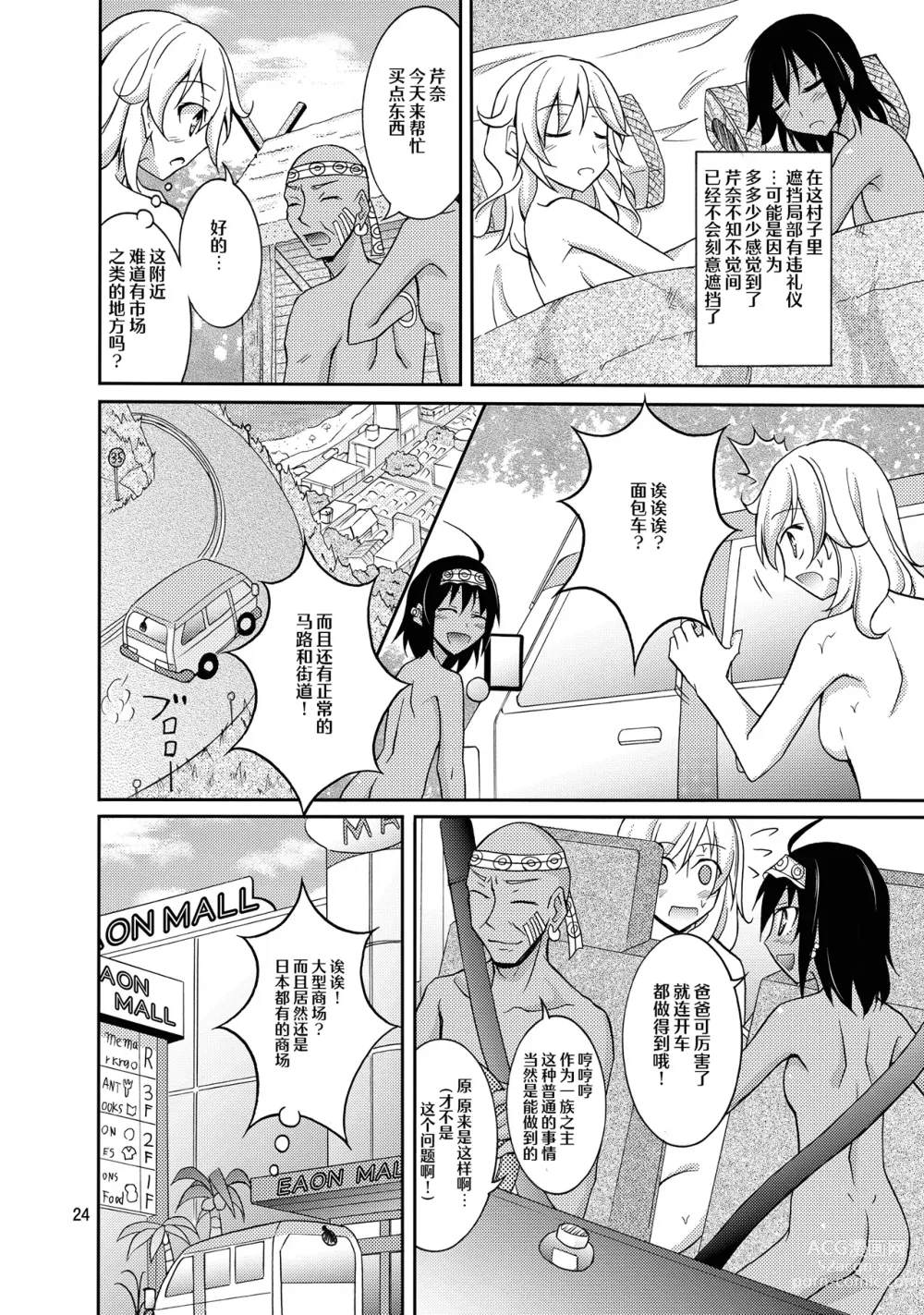 Page 24 of doujinshi Talent Model no Razoku Taikenki