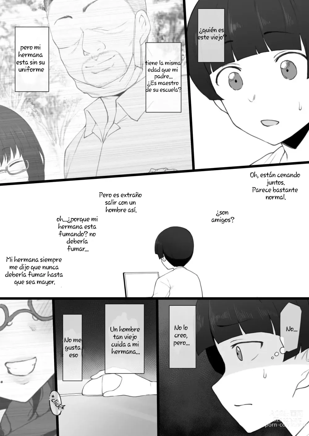 Page 6 of doujinshi Daisuki na Onee-chan ni Karita PersoCom no Naka ni...