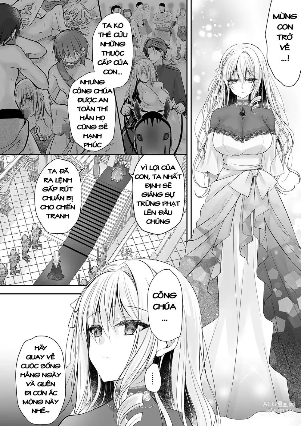 Page 49 of doujinshi Isekai Rinkan 2 ~Tại sao một hiệp sĩ công chúa cao quý lại không chịu nổi một con cặc man rợ!~