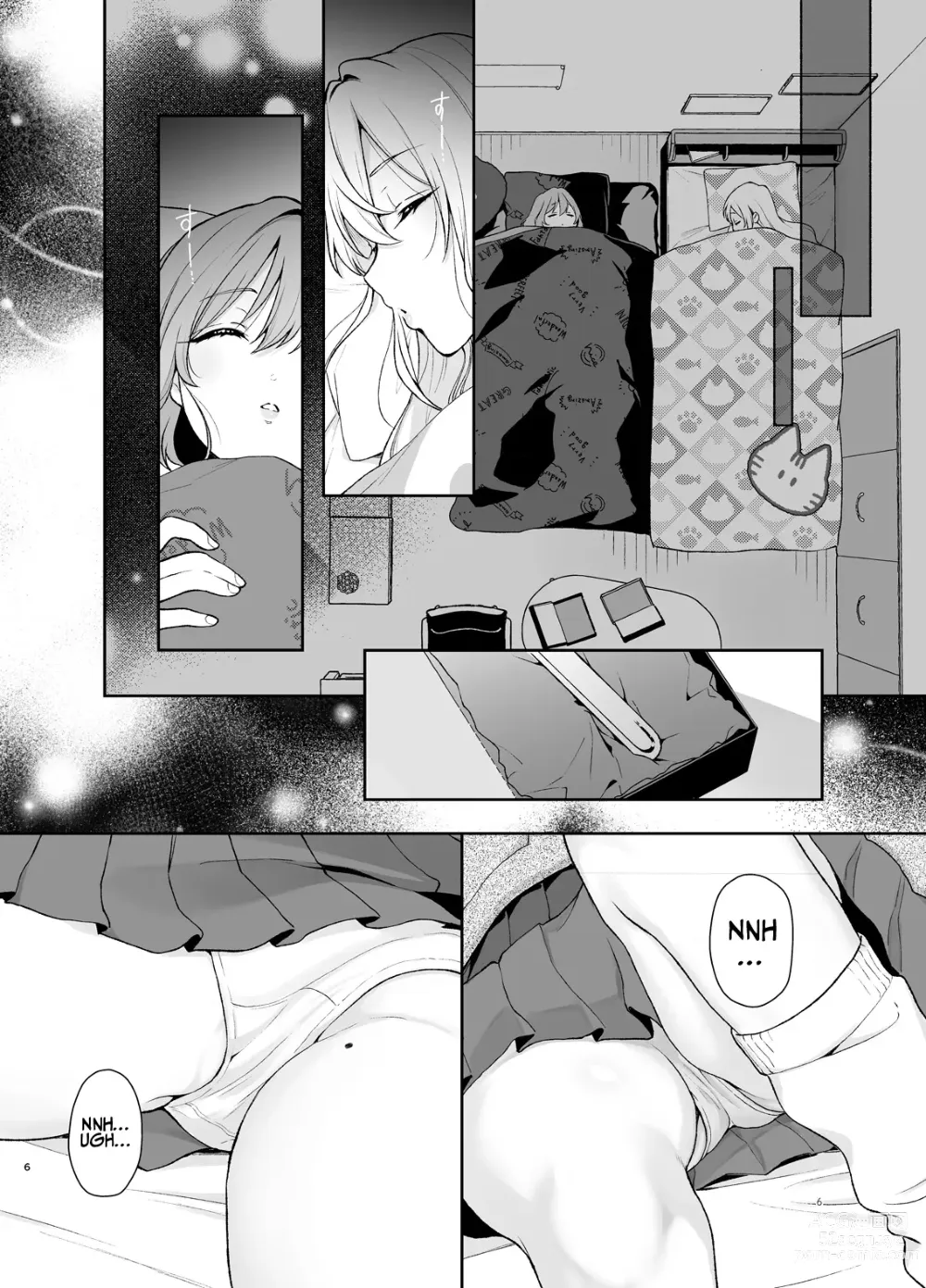Page 6 of doujinshi Hakari et Karane Le livre où elles maiiiment à en mourir