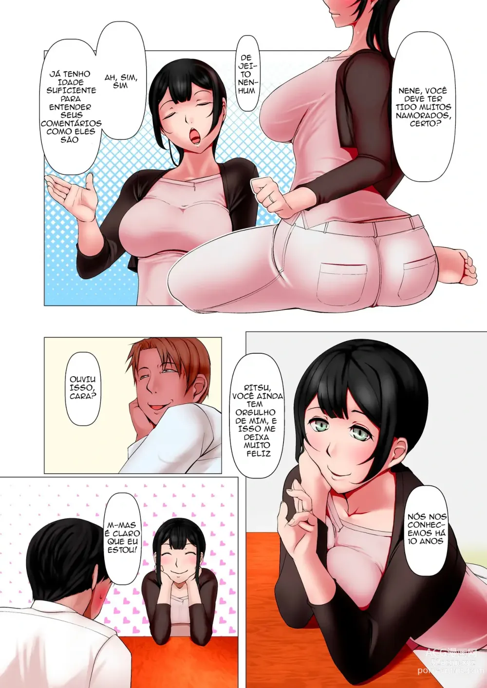 Page 4 of doujinshi This wife became that guy's meat onahole, too.