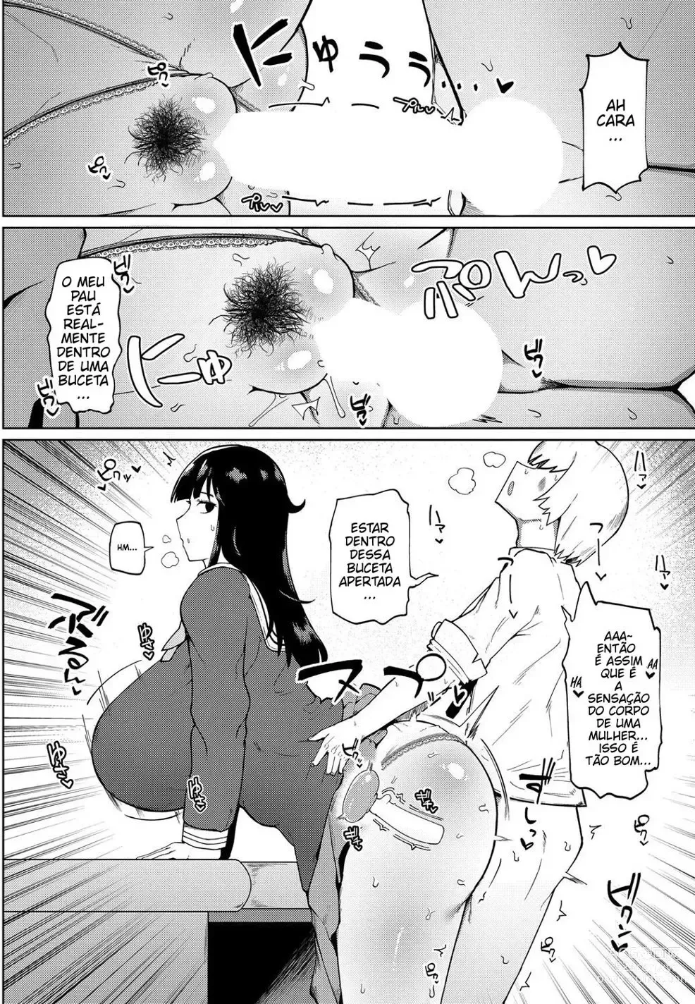 Page 12 of manga My Unresisting Meat Onahole Classmate