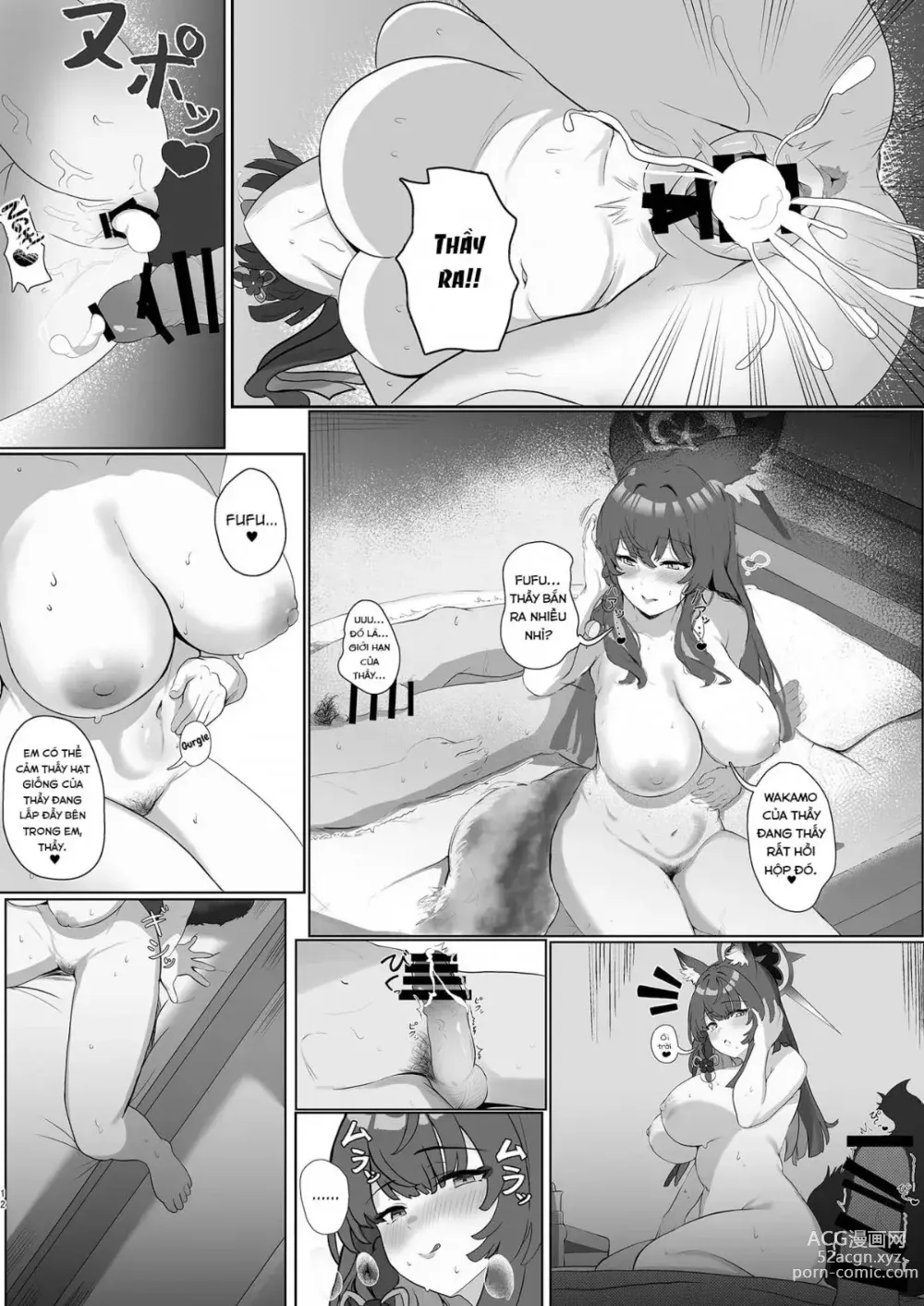 Page 12 of doujinshi Hãy cho em thêm tình yêu, Anh yêu