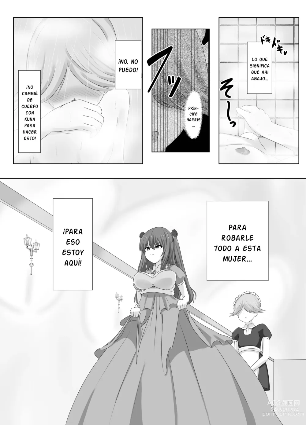 Page 19 of doujinshi Kono, Mitame dake wa Ii Akuyaku Reijou no Karada o Irekawatte Nottorimasu.