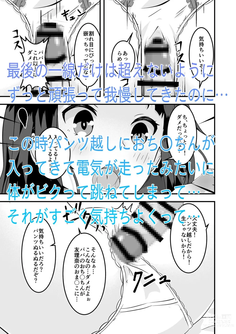 Page 34 of doujinshi Papa to Watashi no Girigiri Asobi