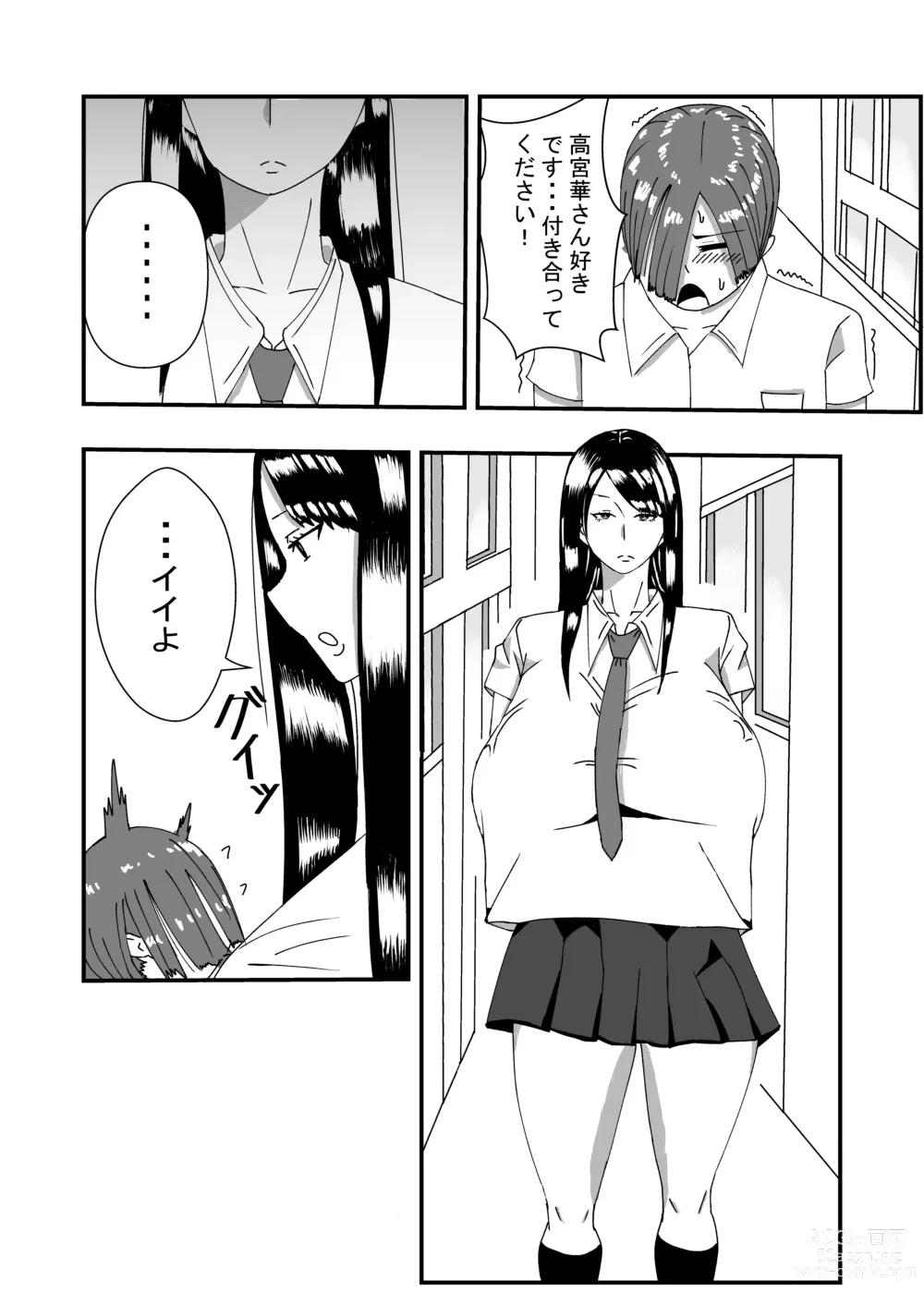 Page 2 of doujinshi Choushin Mukuchi na Joshi Seito ni Kokuhaku Shitara Ecchi Dekita