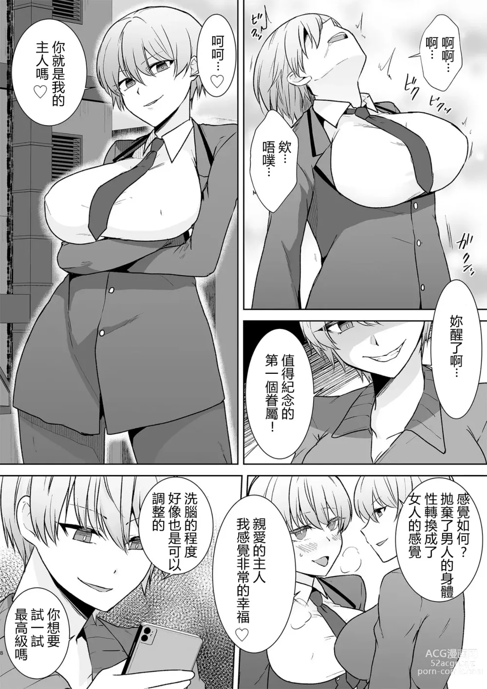 Page 8 of doujinshi Joshikousei Sennyuu Repo ~Hanzaisha ga Onnanoko ni Hyoui shite mita~