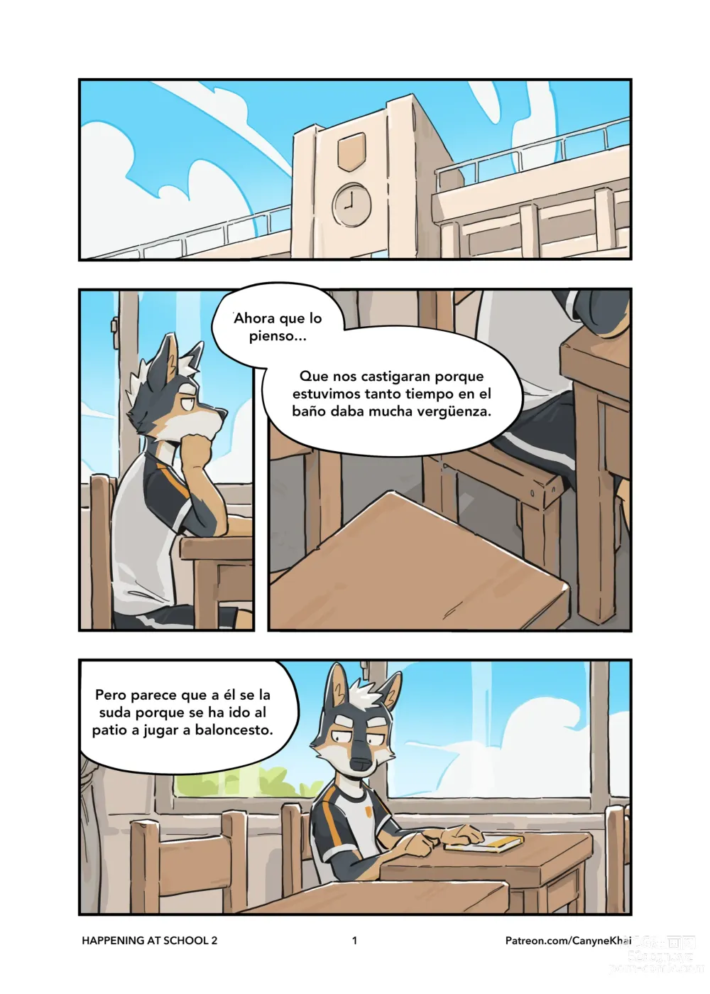 Page 2 of doujinshi Happening At School