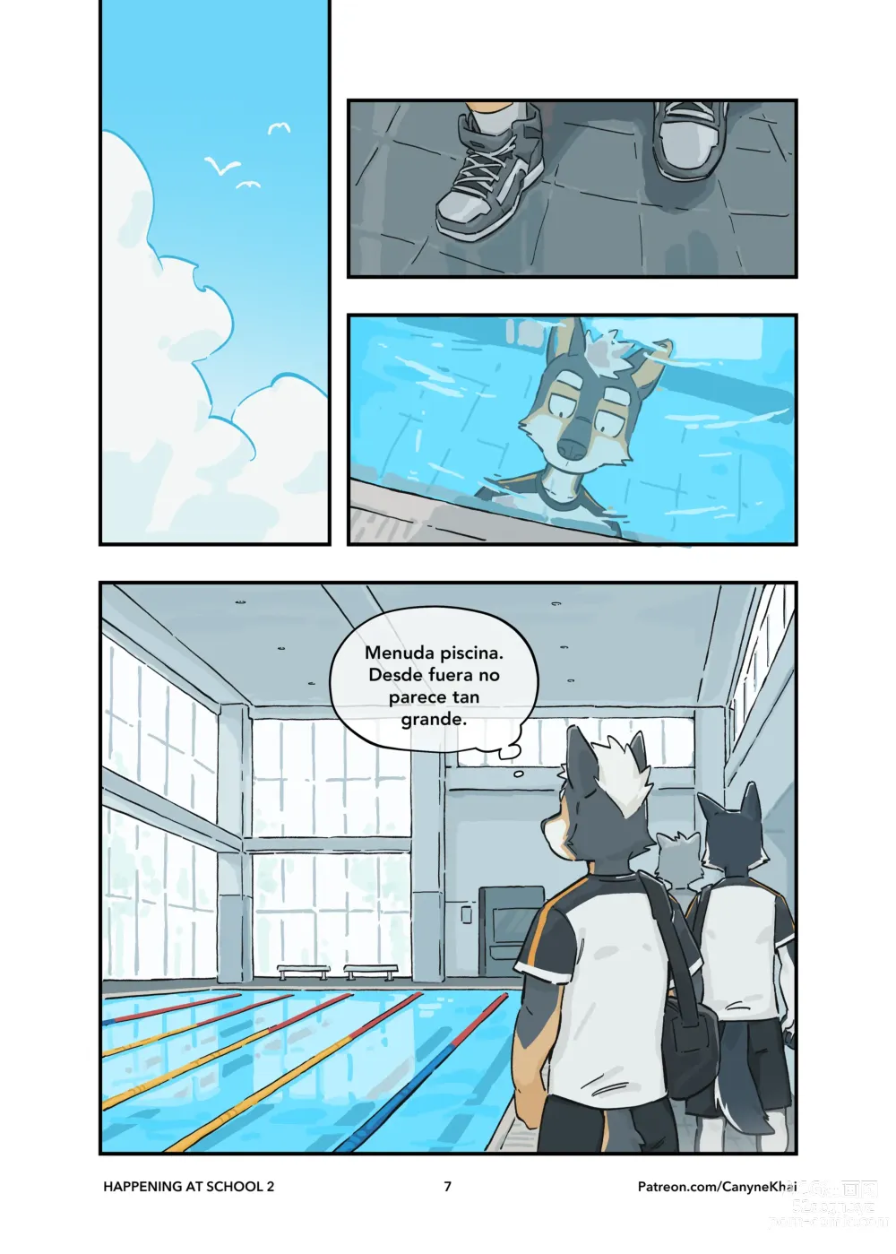 Page 8 of doujinshi Happening At School