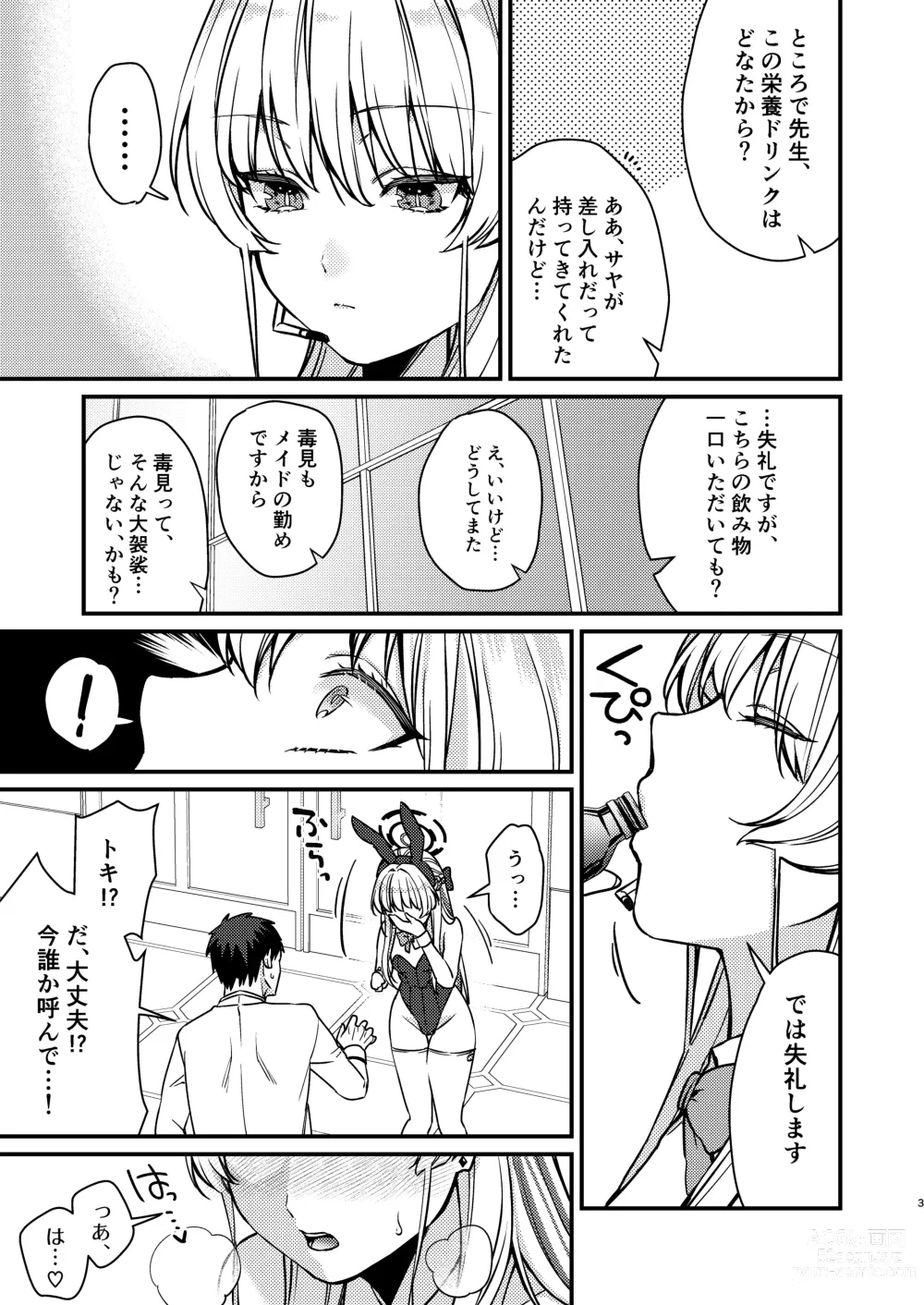 Page 4 of doujinshi Hatsujou Bunny