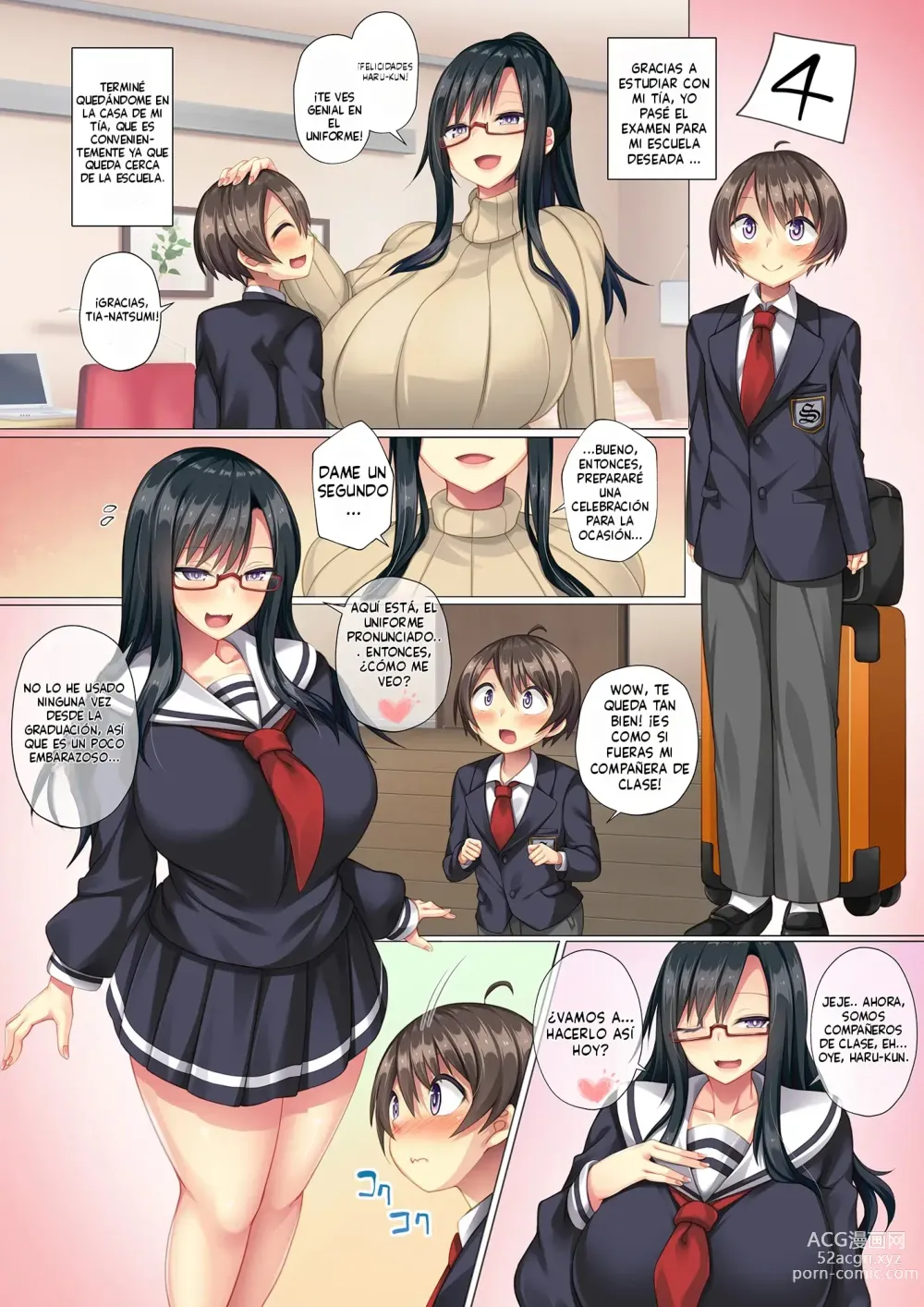 Page 39 of doujinshi Una historia sobre una tía que se coje a su sobrino