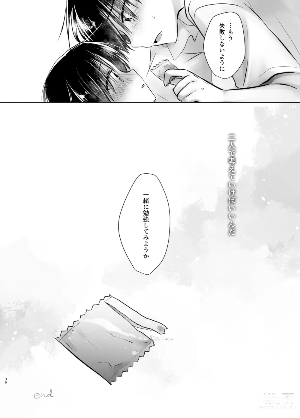 Page 37 of doujinshi Ohayou Sex
