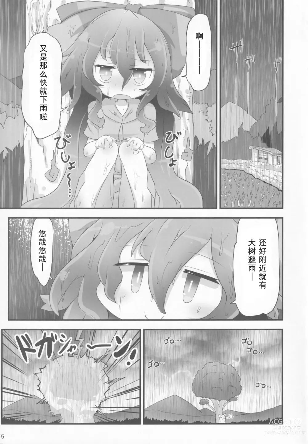 Page 4 of doujinshi Fuku o Kai ni Iku Fuku ga Nai