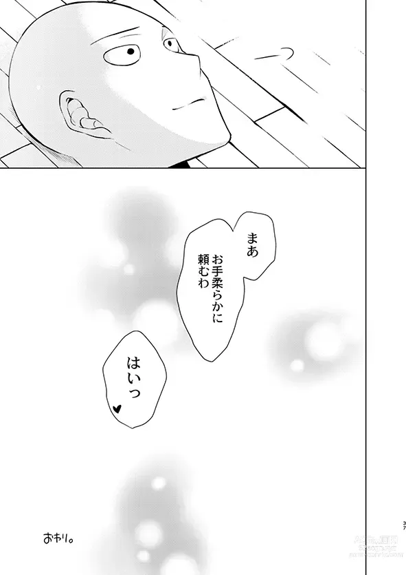 Page 36 of doujinshi ￮￮ no, ishidesu.
