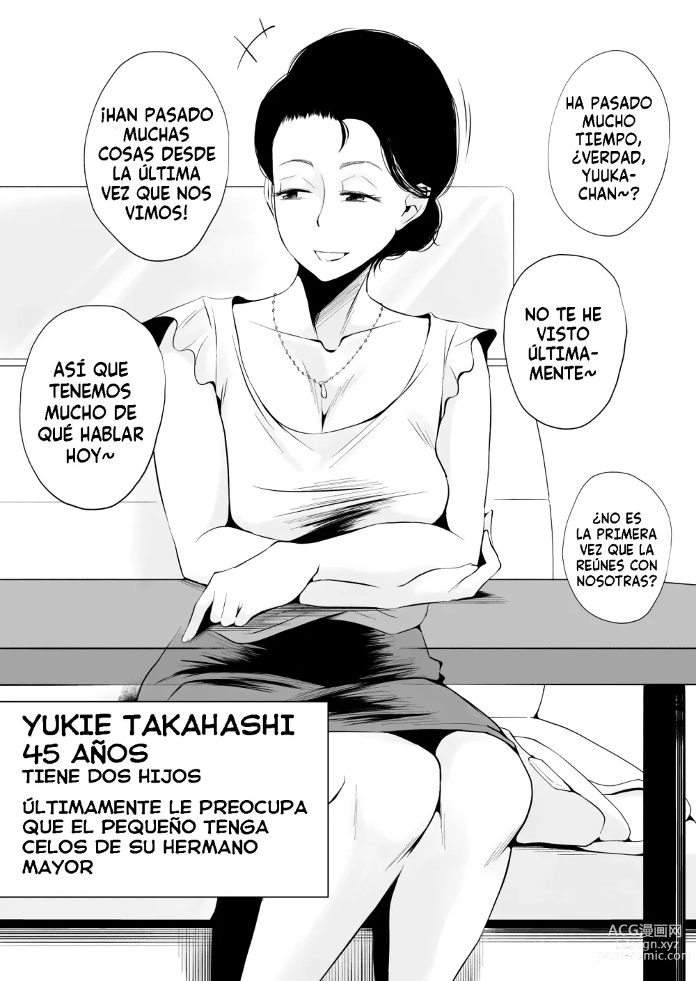 Page 4 of doujinshi ¿Cuál mamá te gusta más? ~La Familia Yamaguchi~