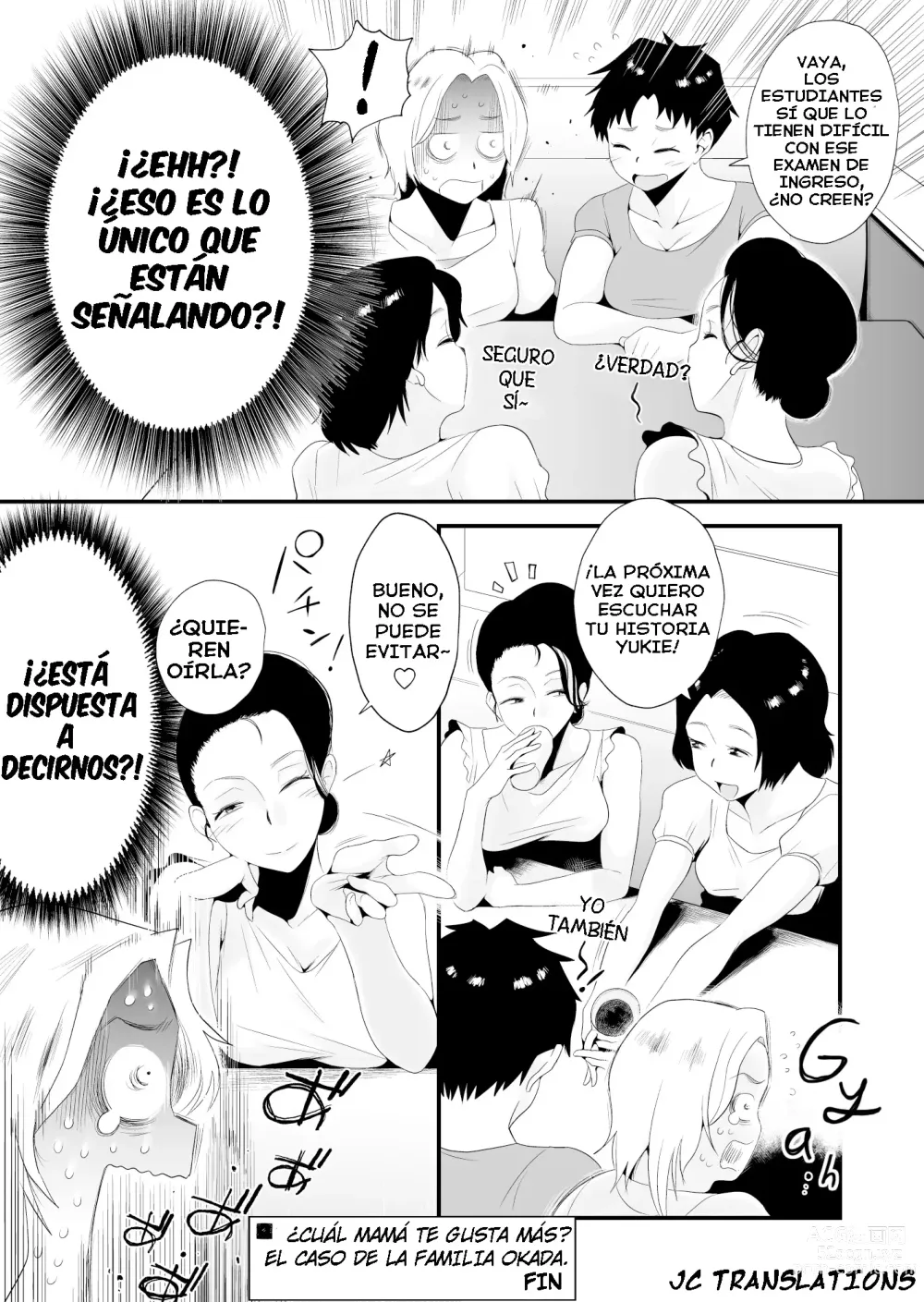 Page 60 of doujinshi ¿Cuál mamá te gusta más? ~La Familia Okada~