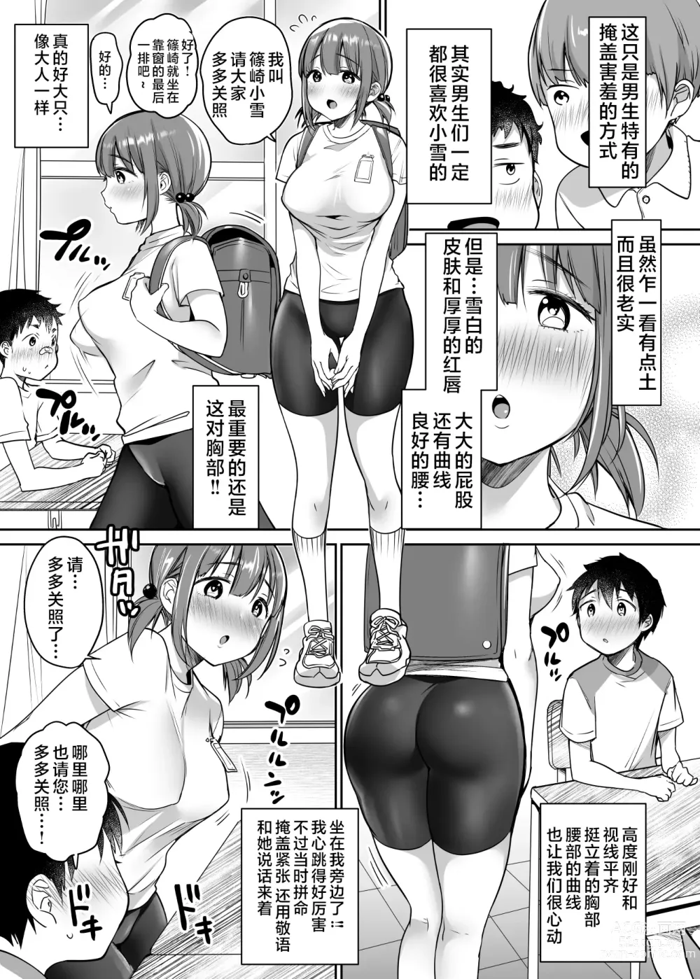 Page 9 of doujinshi Boku no Choushin Bakunyuu Kanojo wa Netorasenai!