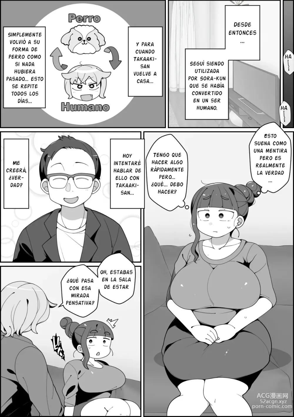Page 9 of doujinshi Kaiinu ni Tsuma Yarareru