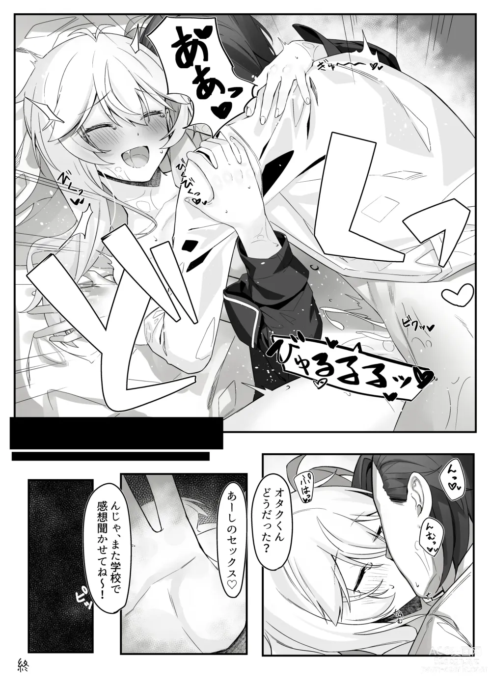 Page 17 of doujinshi Kanojo wa dare ka no ude no naka
