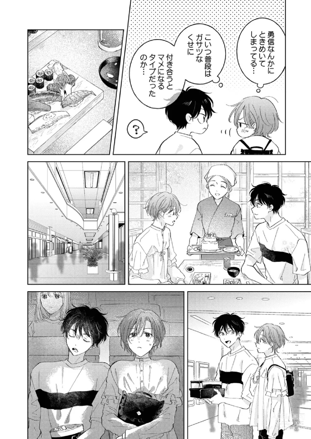 Page 6 of doujinshi How to use Gender-Changing Apps Properly 2
