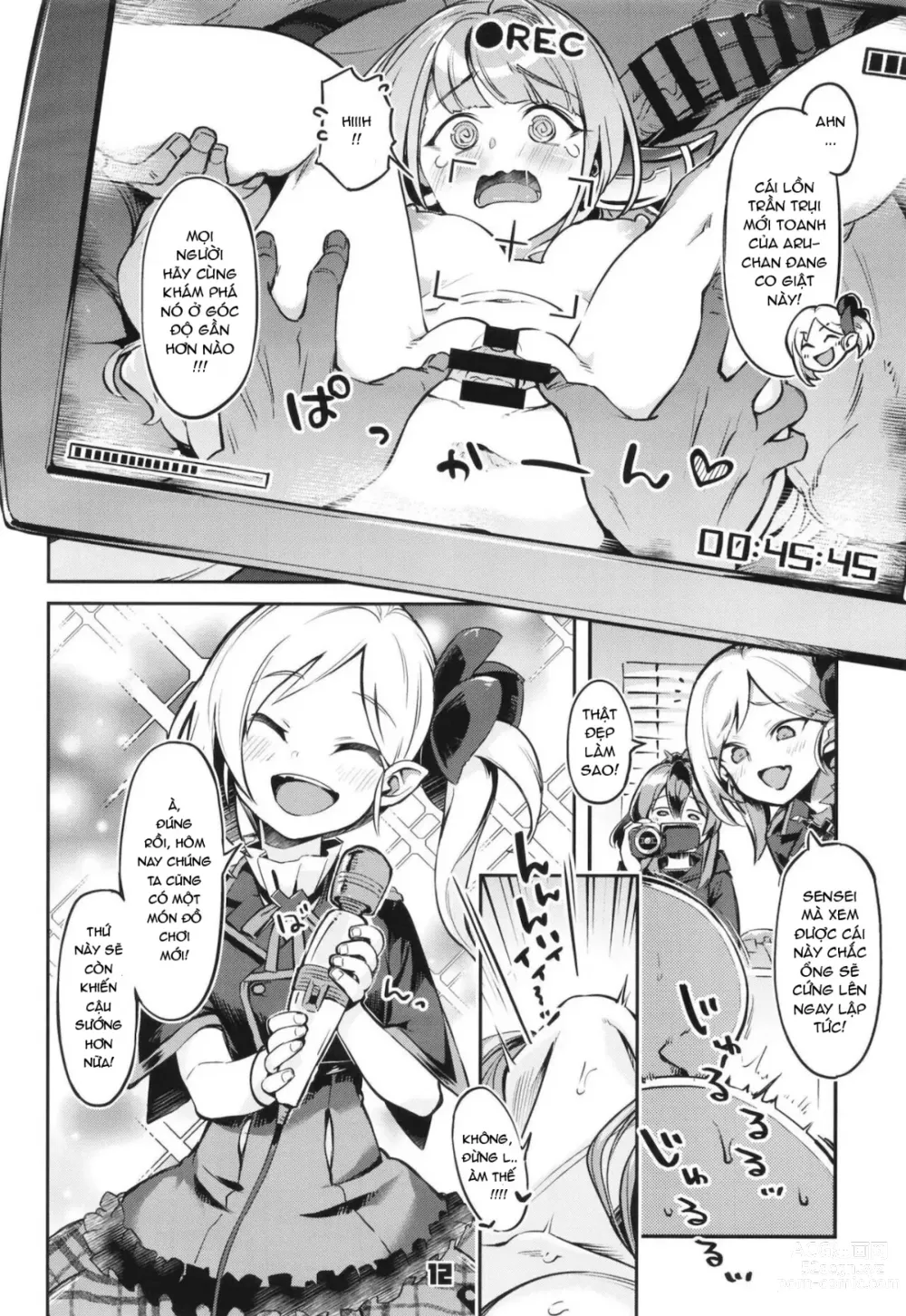 Page 11 of doujinshi Okane ga Nakunatta Aru-chan wa Kizuitara Kukkyou na Otoko-tachi ni Kakomareteita Ken.