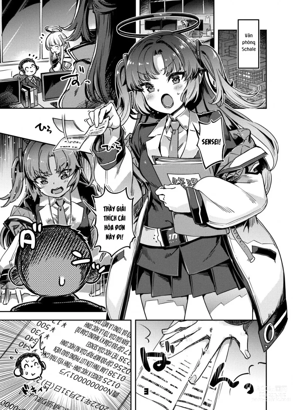 Page 2 of doujinshi Sensei! Sakiccho dake de Iin Desu ka?