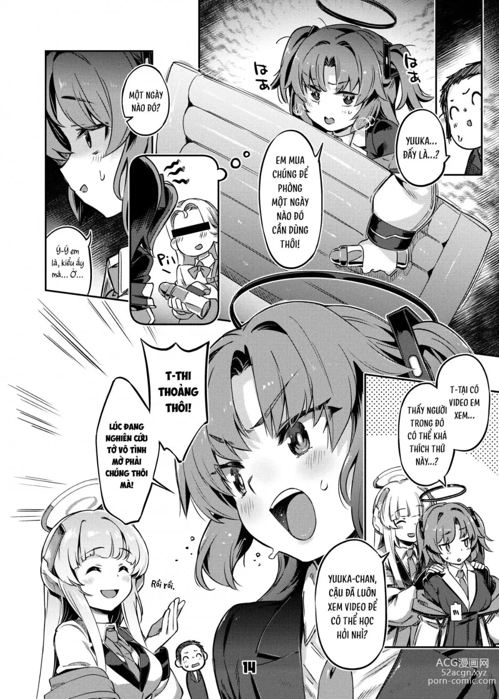 Page 13 of doujinshi Sensei! Sakiccho dake de Iin Desu ka?