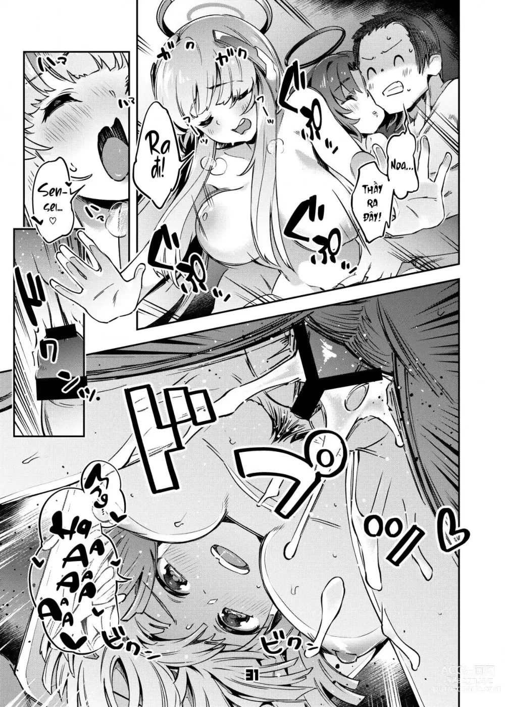 Page 30 of doujinshi Sensei! Sakiccho dake de Iin Desu ka?
