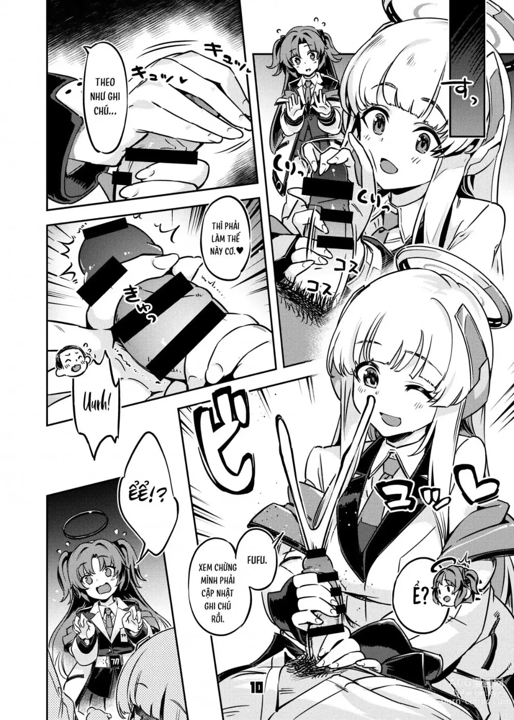 Page 9 of doujinshi Sensei! Sakiccho dake de Iin Desu ka?
