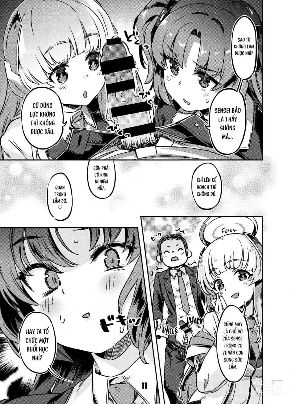 Page 10 of doujinshi Sensei! Sakiccho dake de Iin Desu ka?