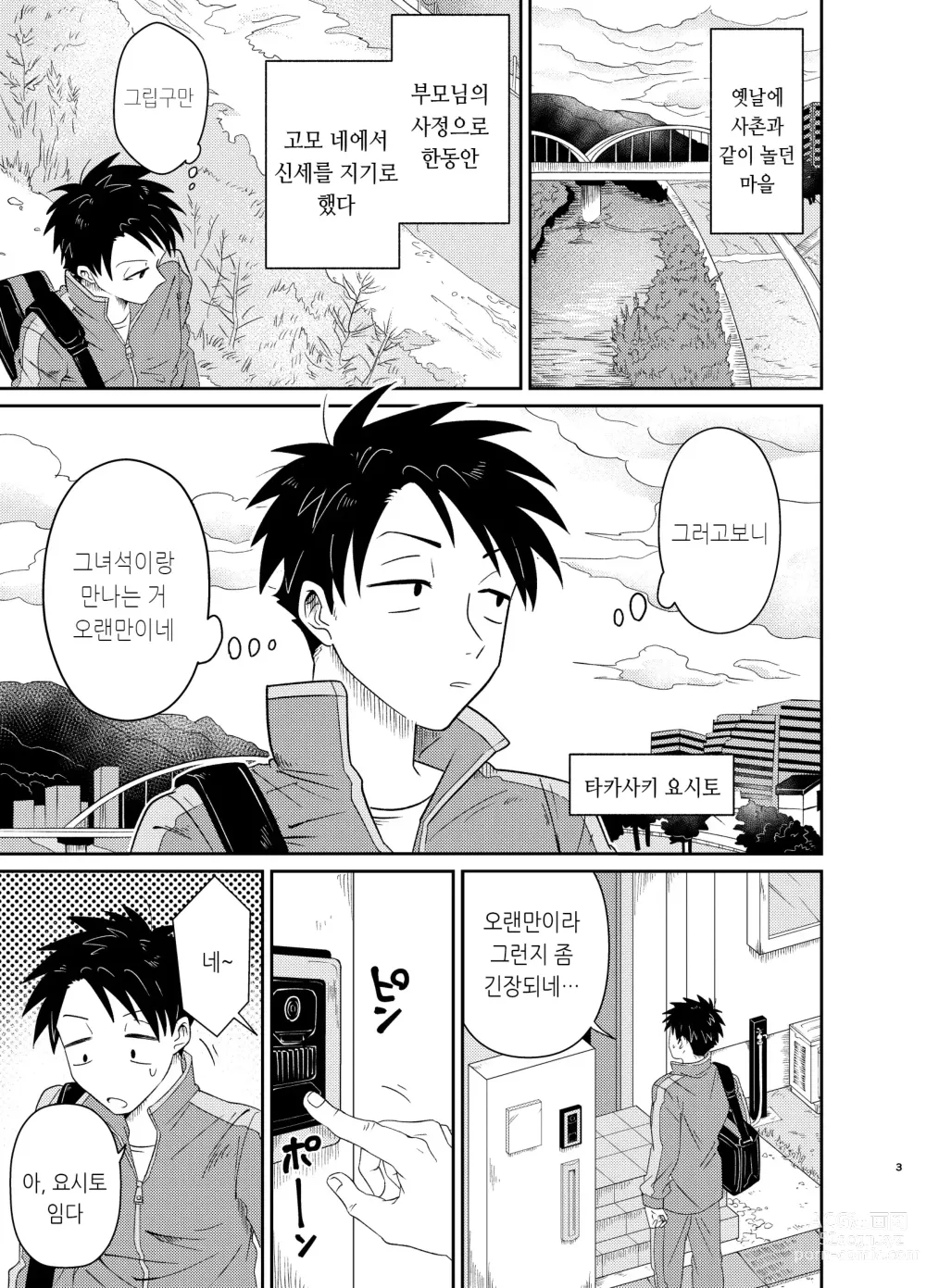 Page 3 of doujinshi 엄청 귀엽고 야한 사촌은 좋아하세요?