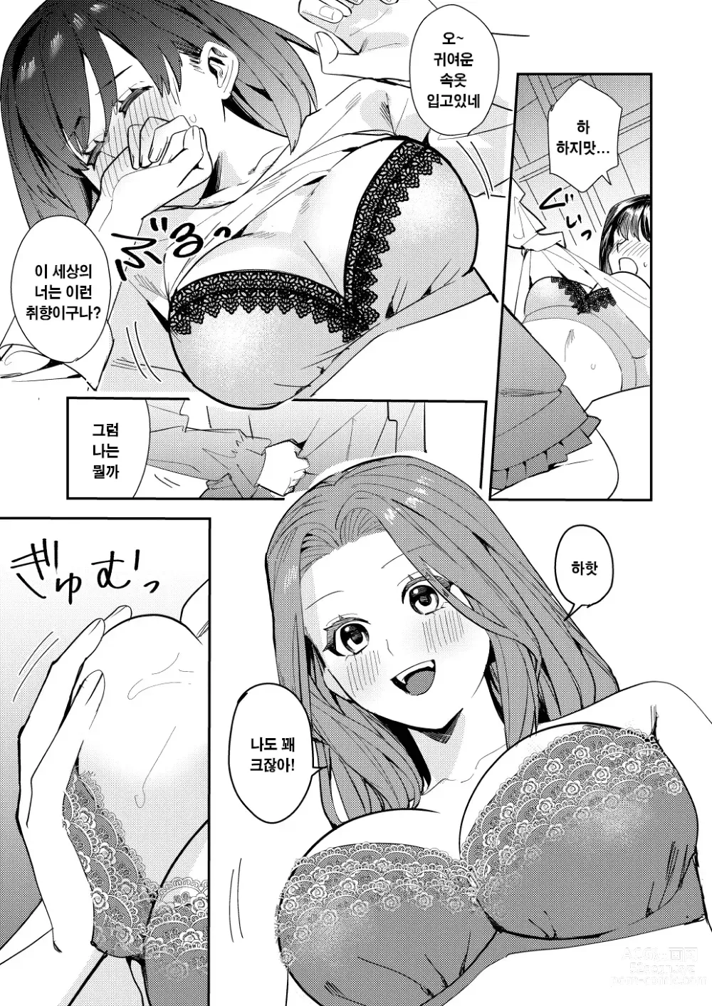 Page 18 of doujinshi 나는 거울의 나라에서 여자로 바뀐다 ~성별 반전 세계에서 여자의 쾌감을 탐하는 이야기~