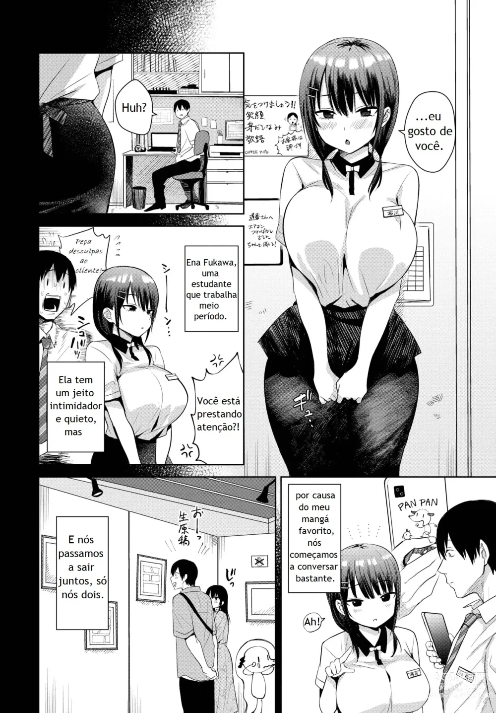 Page 2 of manga Furaretori - Its mine.