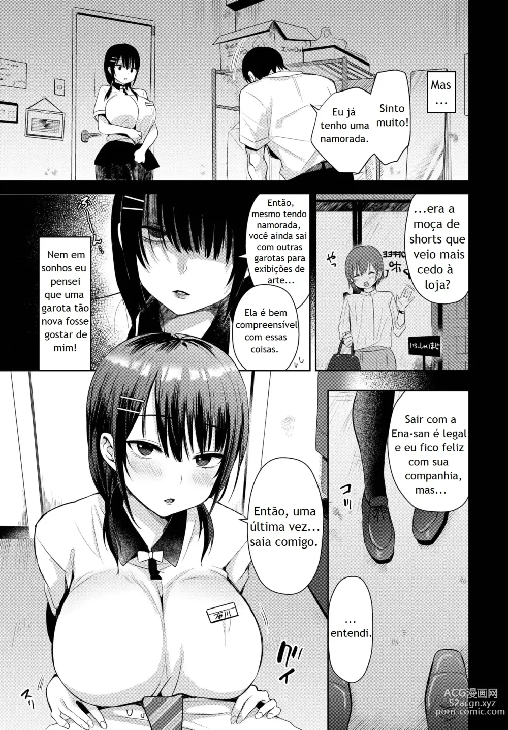 Page 3 of manga Furaretori - Its mine.