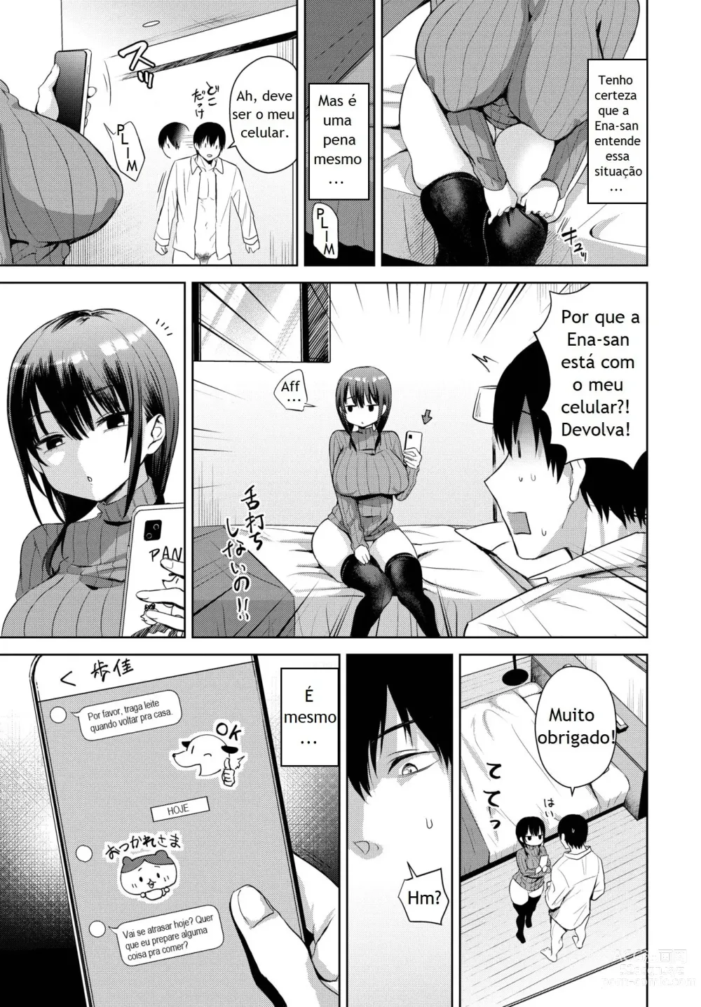 Page 9 of manga Furaretori - Its mine.
