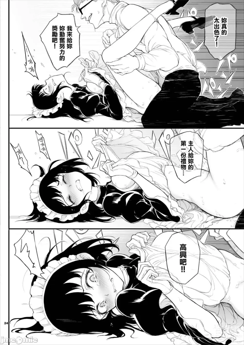Page 23 of manga メイド教育 1-6